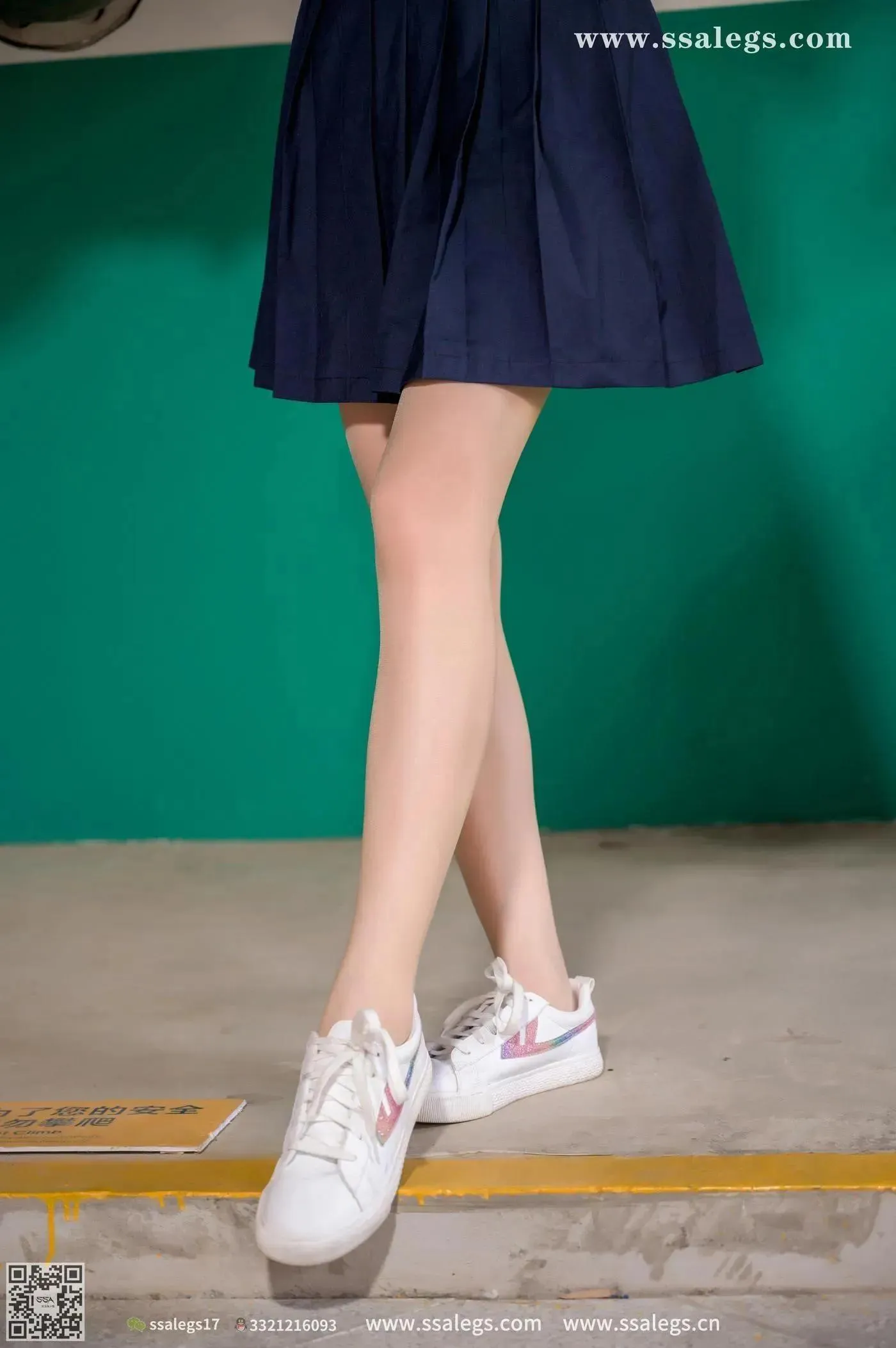 [SSA丝社]超清写真 NO.421 漫漫白色jk制服肉丝写真(上)[23] [51P]插图3